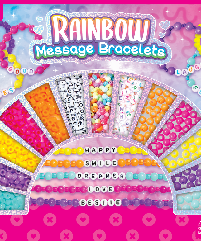 MOOCHY RAINBOW MESSAGE BRACELETS KIT