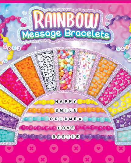 MOOCHY RAINBOW MESSAGE BRACELETS KIT